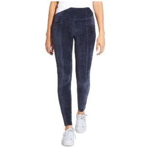 Athleta High Rise Cozy Cord Metro Leggings Velvet